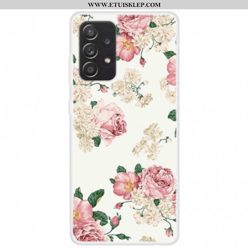 Etui do Samsung Galaxy A52 4G / A52 5G / A52s 5G Kwiaty Wolności